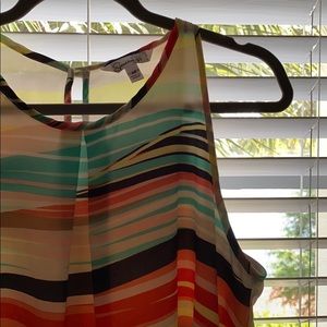 Cute multi color strip dress